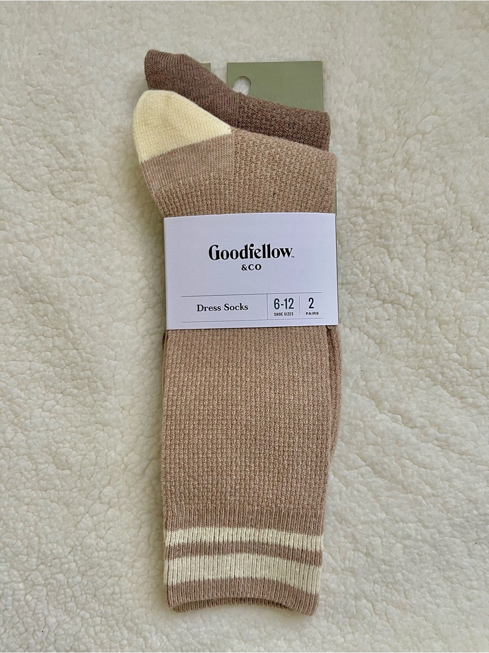 Goodfellow & Co Men’s Dress Socks - 2 Pack